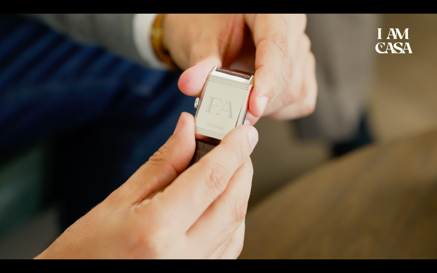 Fabio Attanasio IamCasa Interview JLC Reverso back FA